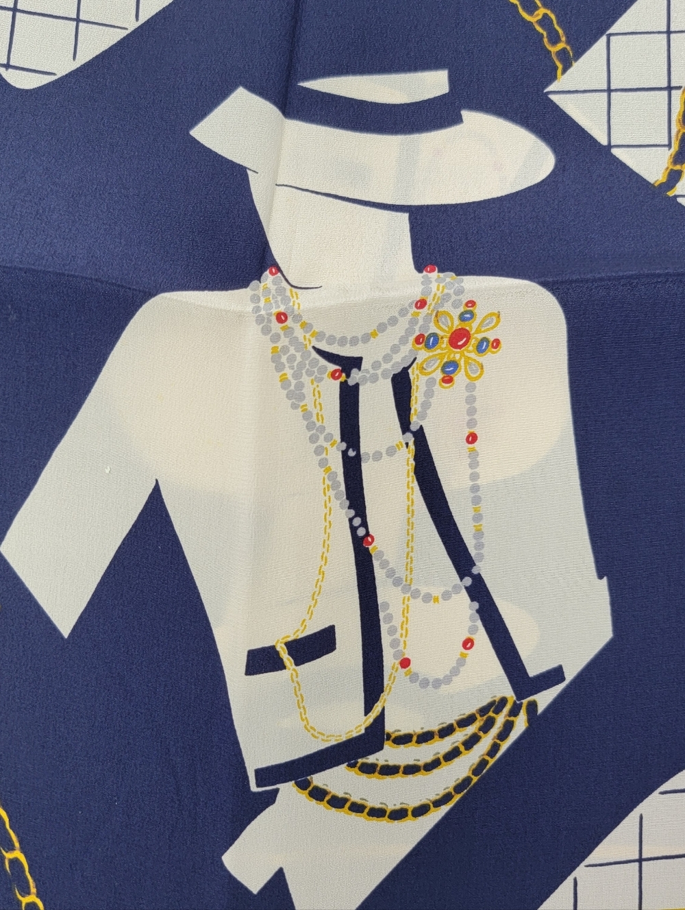 CHANEL Mademossile Print 100% Silk Scarf🥳🥳❌❌ - Picture 7 of 10
